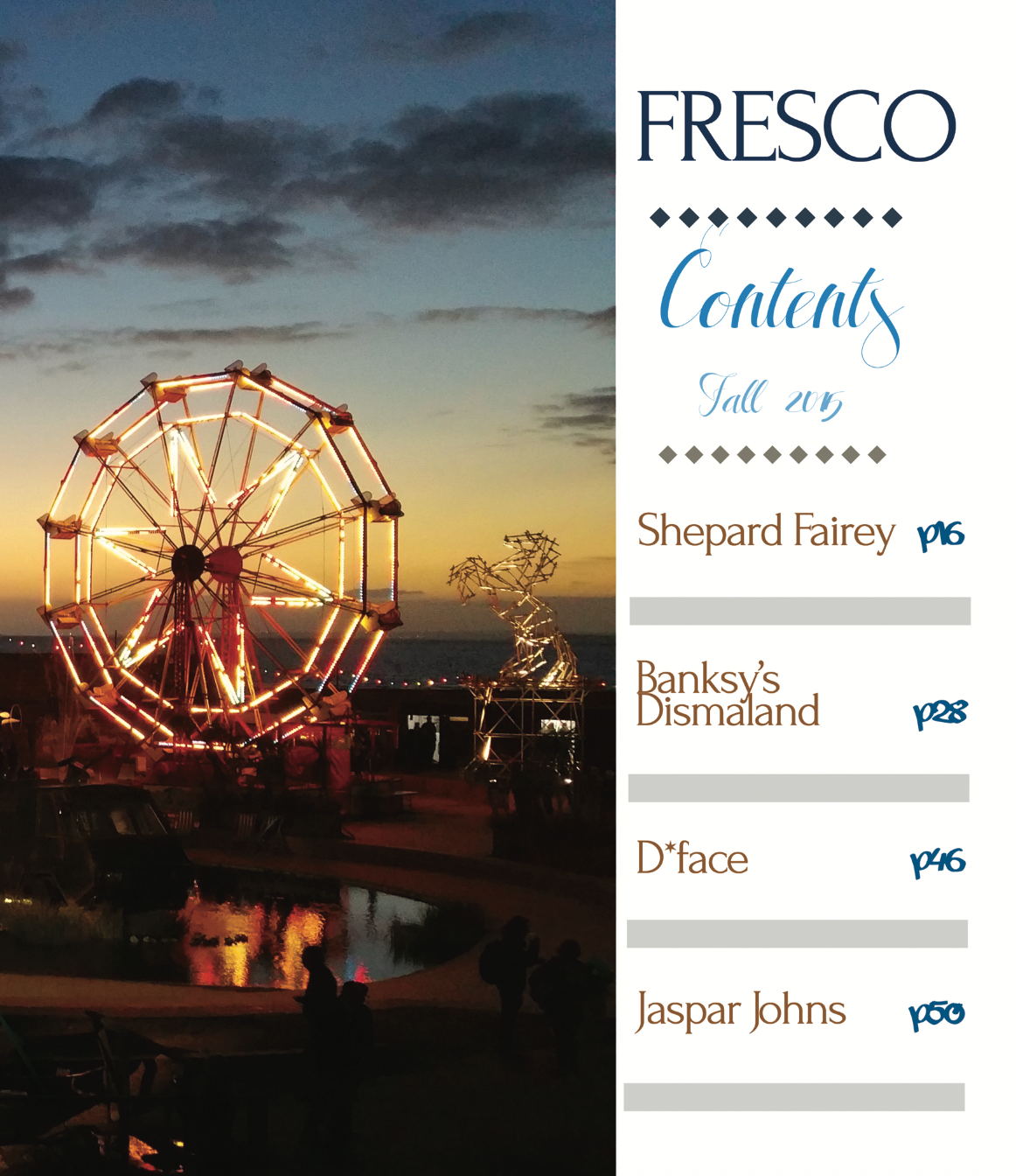 Fresco Art magazine Fall 2015