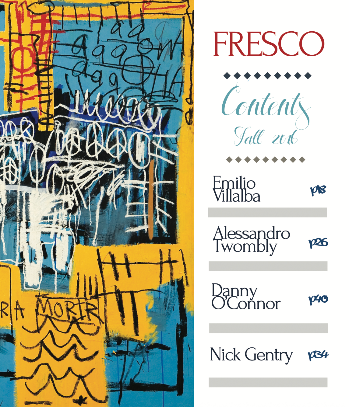 Fresco Art magazine Fall 2016