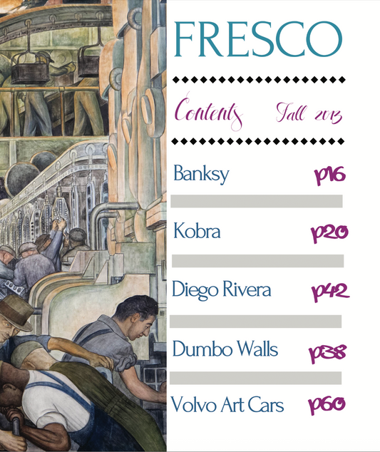 Fresco Art magazine Fall 2013