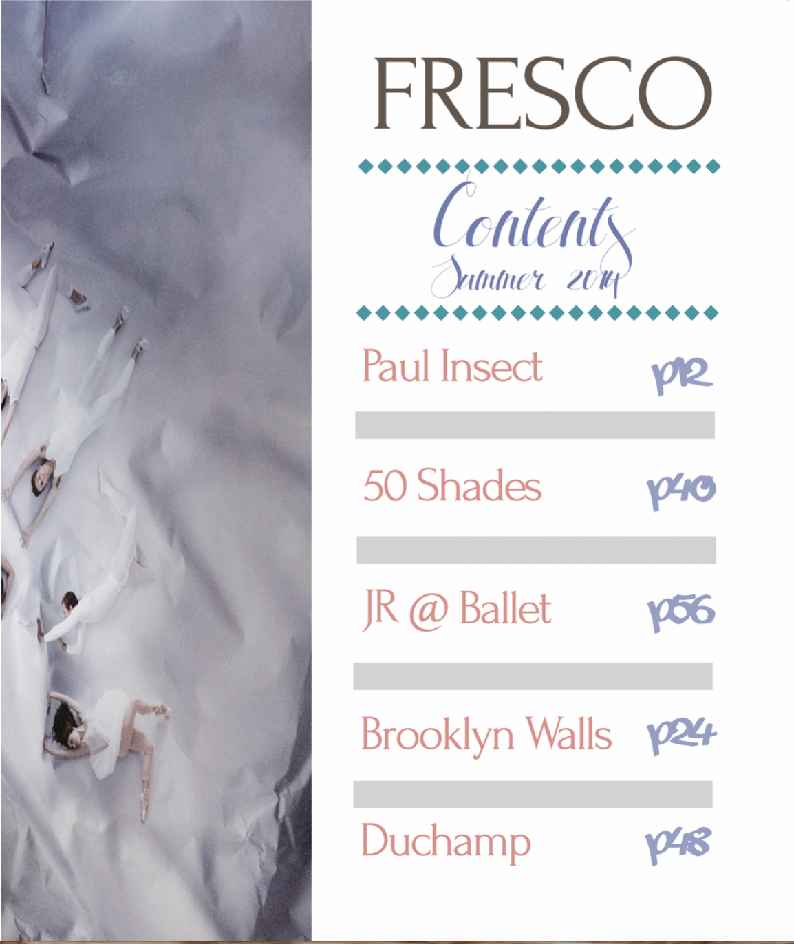 Fresco Art magazine Summer 2014